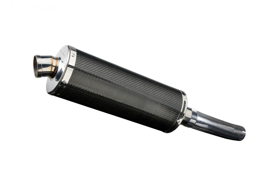 HONDA CBF500 2004-2008 350mm CARBON BSAU SILENCER EXHAUST KIT