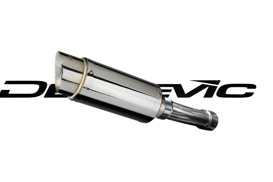 Kawasaki ER5 1996-2007 200mm Round Stainless Exhaust Silencer Can Kit