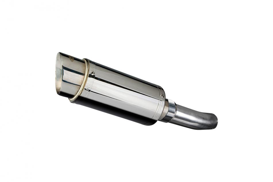 SUZUKI GSX-S750 2015-2019 200mm ROUND STAINLESS SILENCER EXHAUST KIT