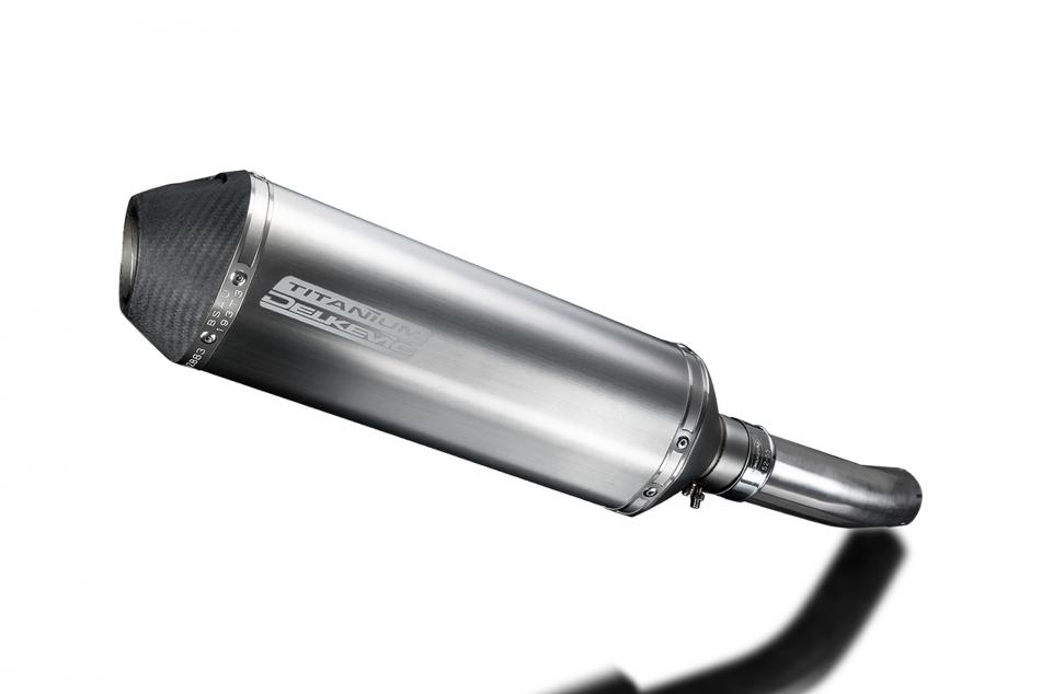 SUZUKI GSX-S750 2015-19 343mm X-OVAL TITANIUM BSAU SILENCER EXHAUST KIT