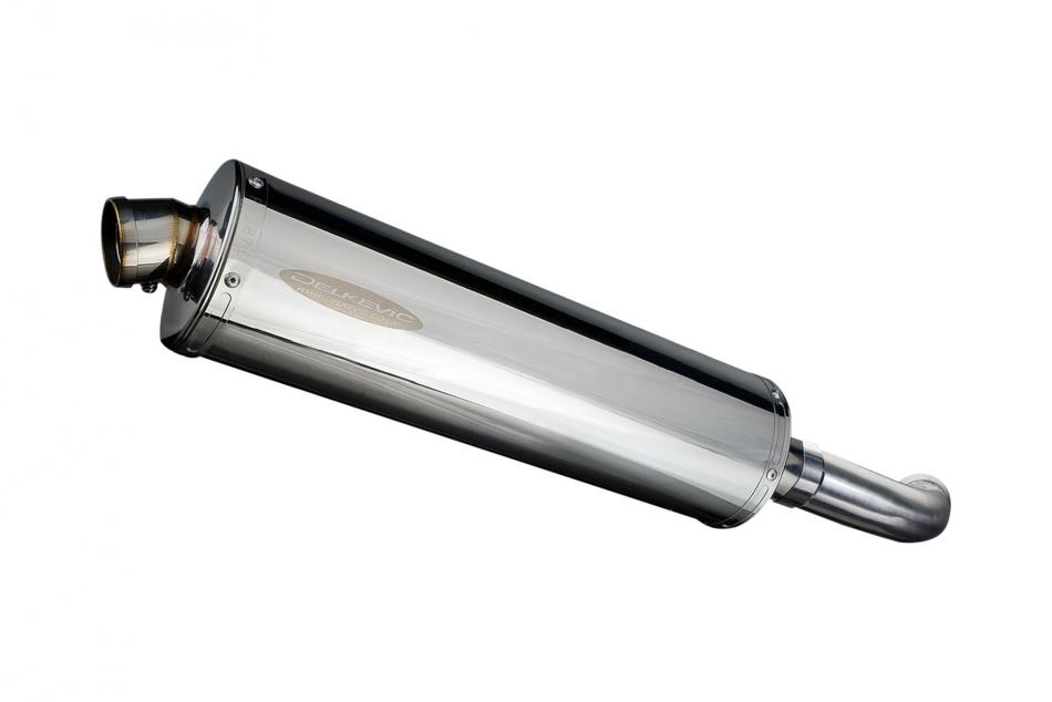 BMW F800S F800ST 2006-2014 450mm OVAL STAINLESS BSAU SILENCER EXHAUST KIT