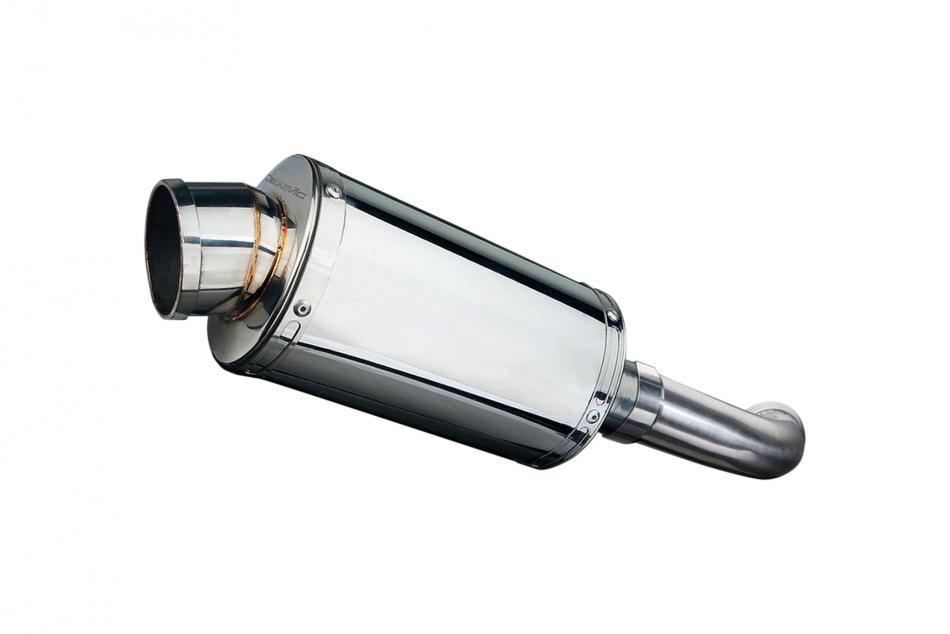 BMW F800S F800ST 2006-2014 225mm OVAL STAINLESS SILENCER EXHAUST KIT