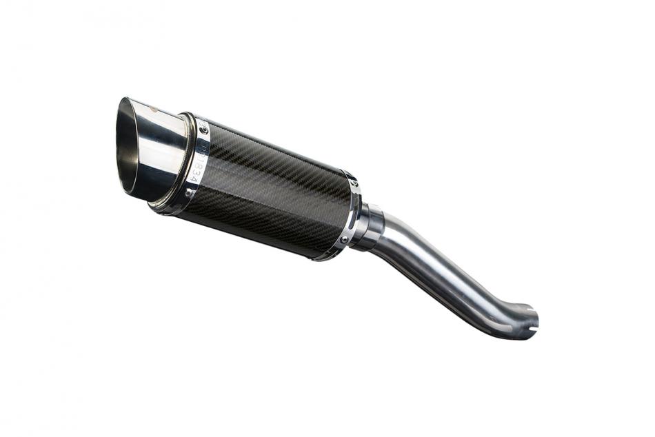 KAWASAKI ZX10R NINJA 2004-2005 200mm ROUND CARBON  SILENCER EXHAUST KIT