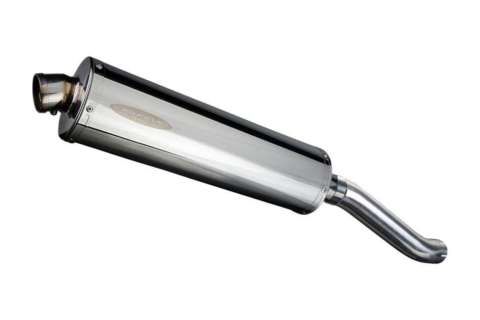 KAWASAKI ZX10R NINJA 2004-2005 450mm OVAL STAINLESS BSAU SILENCER EXHAUST KIT