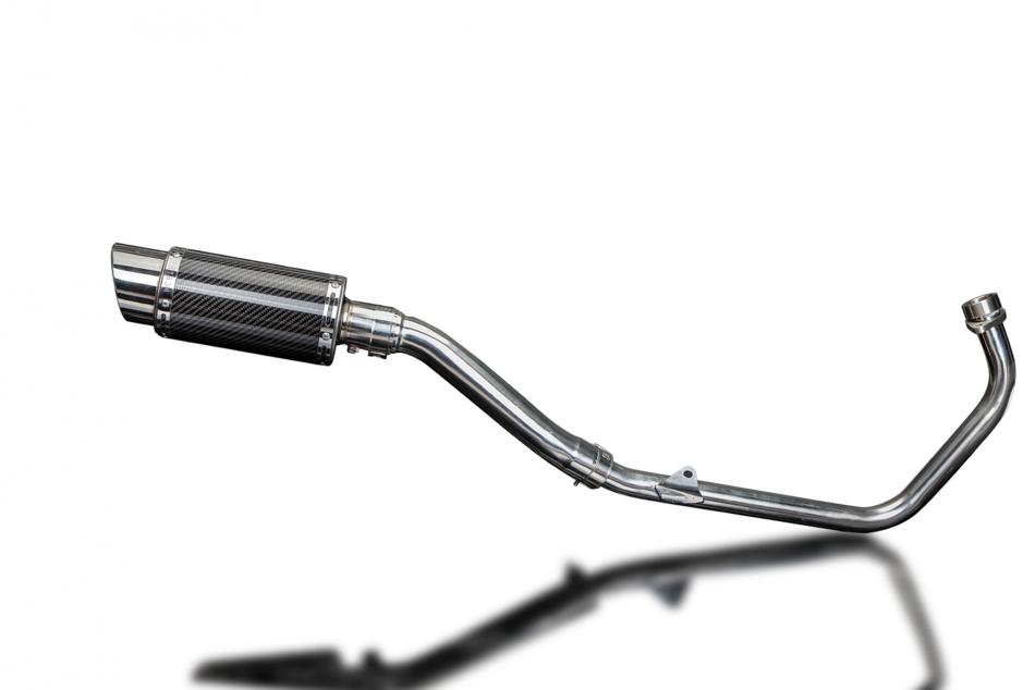 HONDA CBR250R 2011-2013 FULL EXHAUST SYSTEM 200mm CARBON ROUND SILENCER