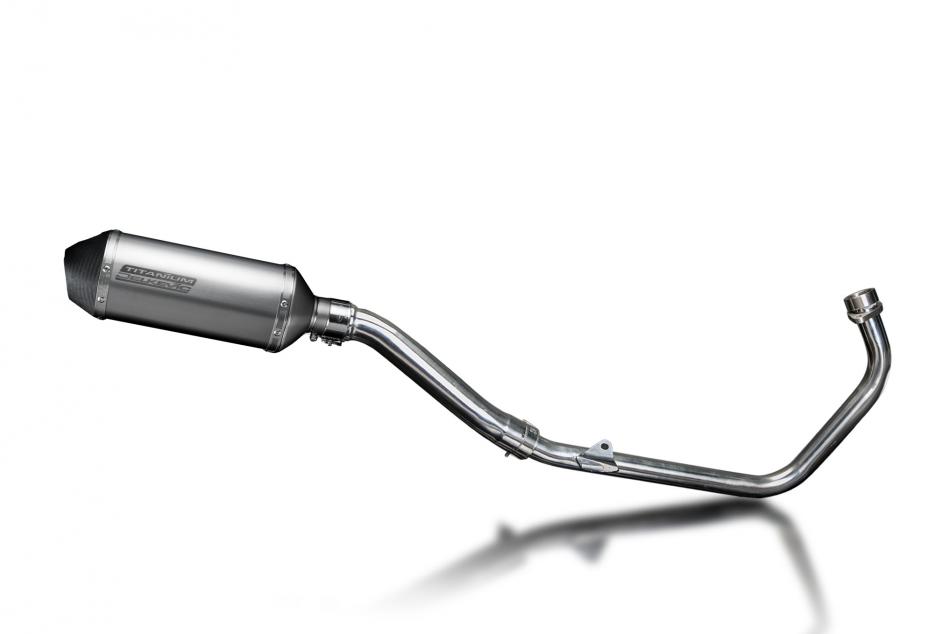 Honda CBR250R MC41 2011-2013 Complete Exhaust 260mm X-Oval Titanium Silencer Can