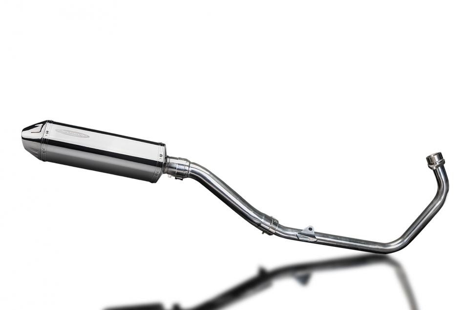 HONDA CBR250R 2011-2013 FULL EXHAUST SYSTEM 320mm STAINLESS TRI BSAU SILENCER