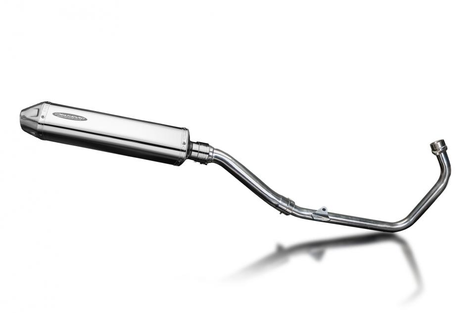 Honda CBR250R MC41 2011-2013 Full Exhaust 420mm Tri-Oval Stainless Silencer