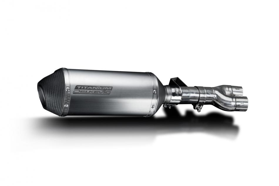 Honda NT400 Bros NT650 Bros 88-92 260mm X-Oval Titanium Exhaust Silencer Can Kit