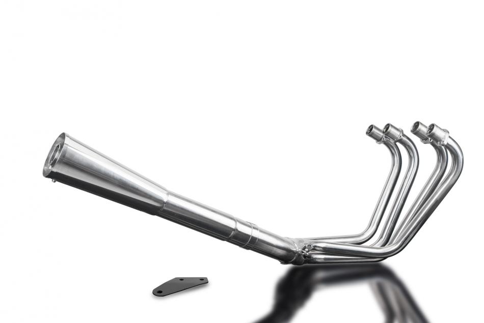 KAWASAKI Z900 Z1A-B 72-76 FULL 4-1 STAINLESS EXHAUST CLASSIC MEGAPHONE SILENCER