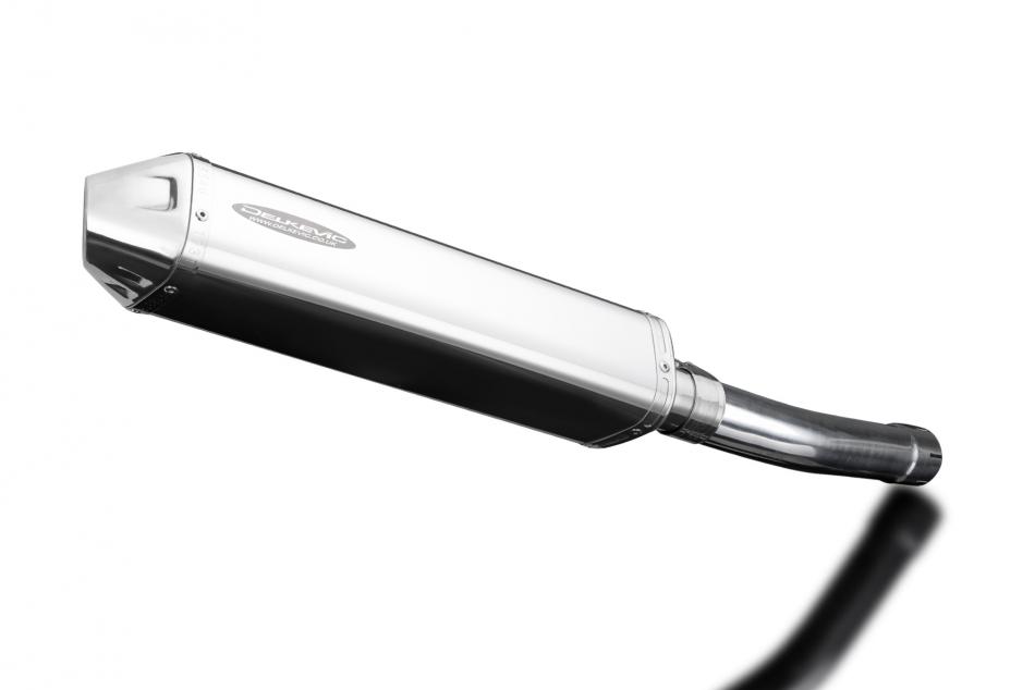 Suzuki GSXR600 K1-K5 2001-2005 420mm Tri-Oval Stainless Exhaust Silencer Can Kit