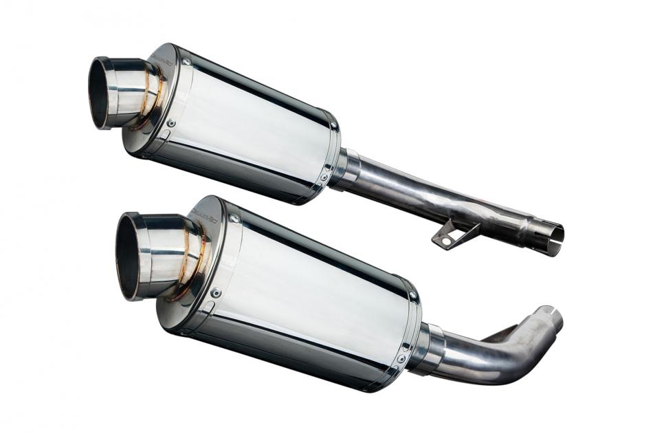 HONDA CBF1000 GT ABS 2006-2011 225mm OVAL STAINLESS SILENCER EXHAUST KIT