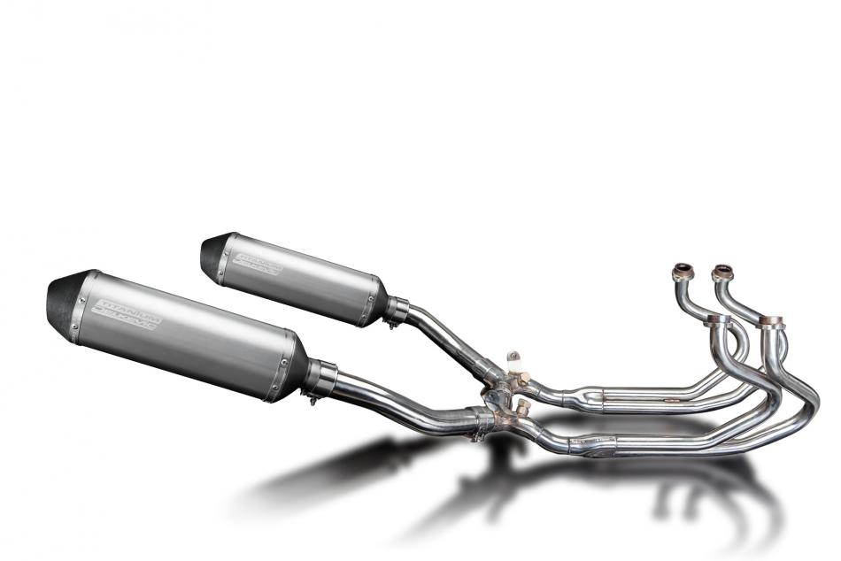 Honda ST1300 Pan European ABS Full Exhaust 4-2 343mm X-Oval Titanium Silencer