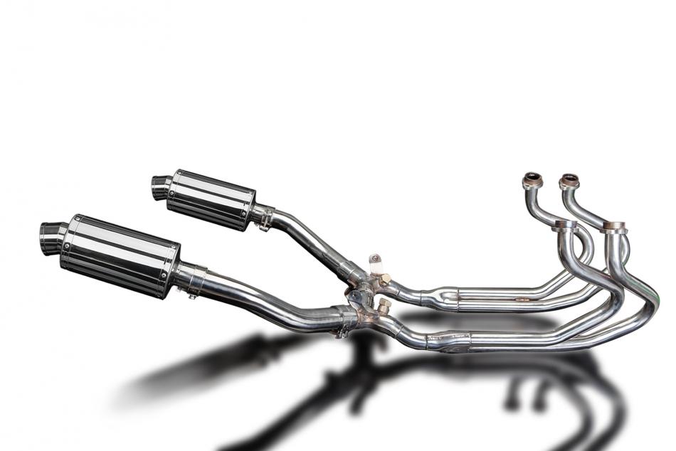 HONDA ST1300 PAN EUROPEAN ABS FULL EXHAUST SYSTEM 225mm STAINLESS OVAL