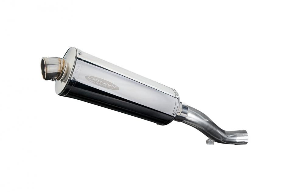 HONDA VFR1200F 2010-2016 350mm OVAL STAINLESS BSAU SILENCER EXHAUST KIT