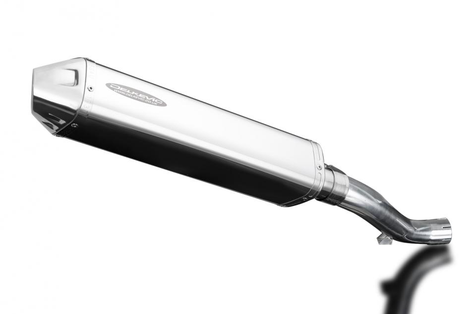 VFR1200F 2010-2016 / TRI-OVAL 420mm (17 inch) R/H SILENCER 304 STAINLESS STEEL