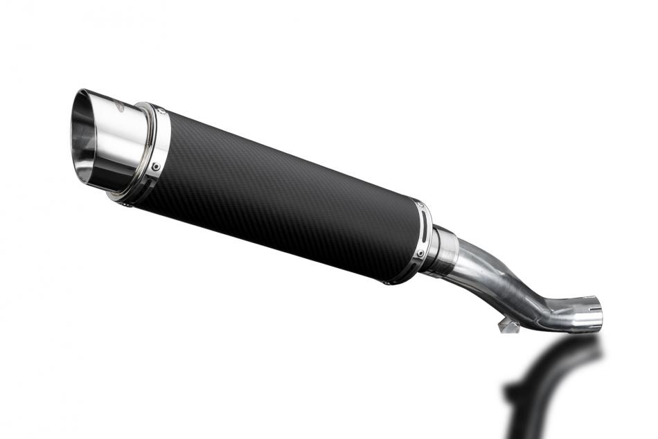 HONDA VFR1200F 2010-2016 350mm CARBON ROUND BSAU SILENCER EXHAUST KIT