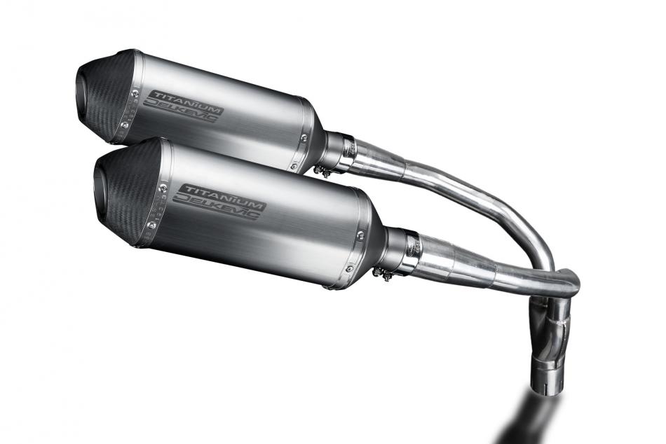 HONDA CB900F HORNET 01-09 260mm X-OVAL TITANIUM BSAU SILENCER EXHAUST KIT