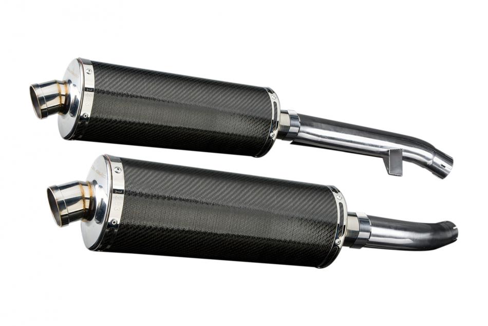 YAMAHA FJR1300 2001-2005 350mm CARBON BSAU SILENCER EXHAUST KIT
