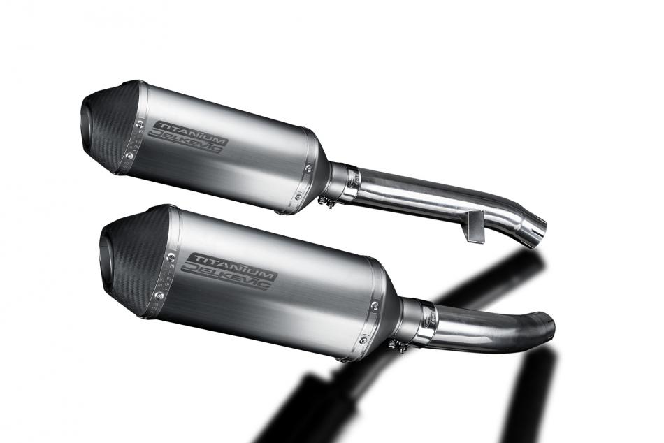 YAMAHA FJR1300 2001-2005 260mm X-OVAL TITANIUM BSAU SILENCER EXHAUST KIT