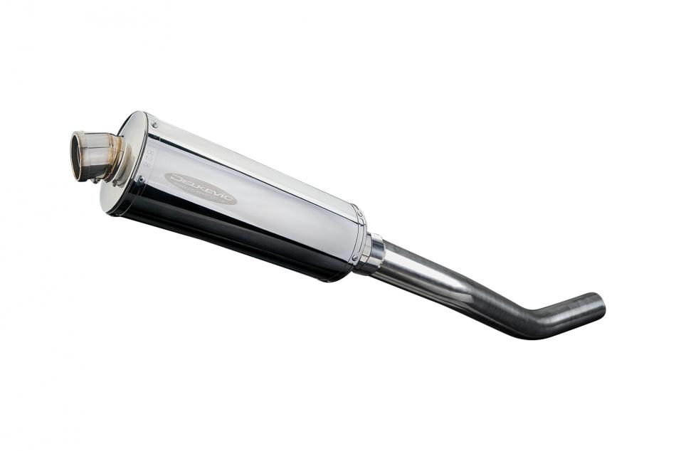 KAWASAKI ZX9R NINJA 2000-2001 350mm OVAL STAINLESS BSAU SILENCER EXHAUST KIT