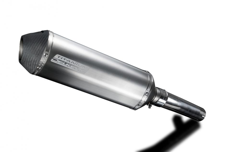 Honda CBR600 FH FJ FK FL 1987-1990 343mm X-Oval Titanium Exhaust Silencer Kit