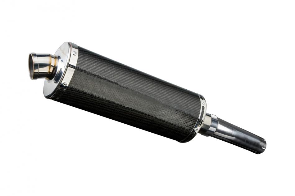 HONDA CBR600F 1987-1990 350mm CARBON BSAU SILENCER EXHAUST KIT