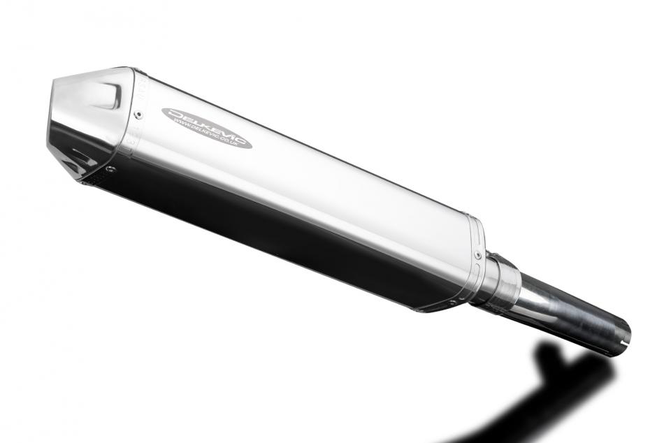 Honda CBR600 FH FJ FK FL 1987-1990 420mm Tri-Oval Stainless Exhaust Silencer Kit