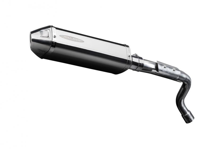 HONDA CB600F HORNET 03-06 HI LEV 320mm TRI STAINLESS BSAU SILENCER EXHAUST KIT