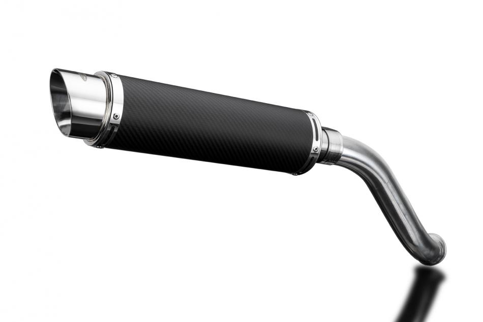 HONDA VFR750 1994-1997 350mm CARBON ROUND BSAU SILENCER EXHAUST KIT