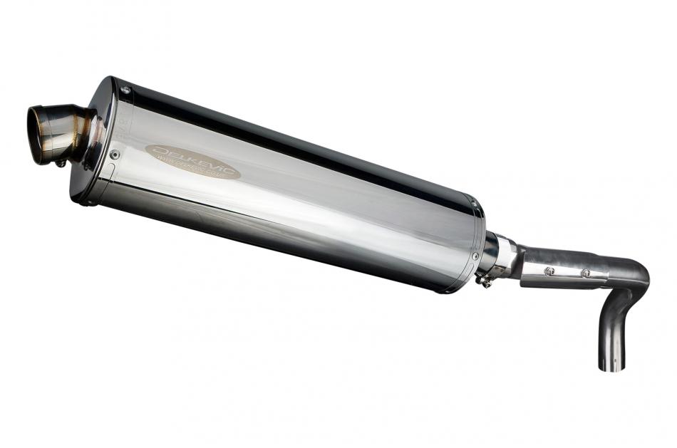 HONDA CB600F HORNET 1998-2002 450mm OVAL STAINLESS BSAU SILENCER EXHAUST KIT