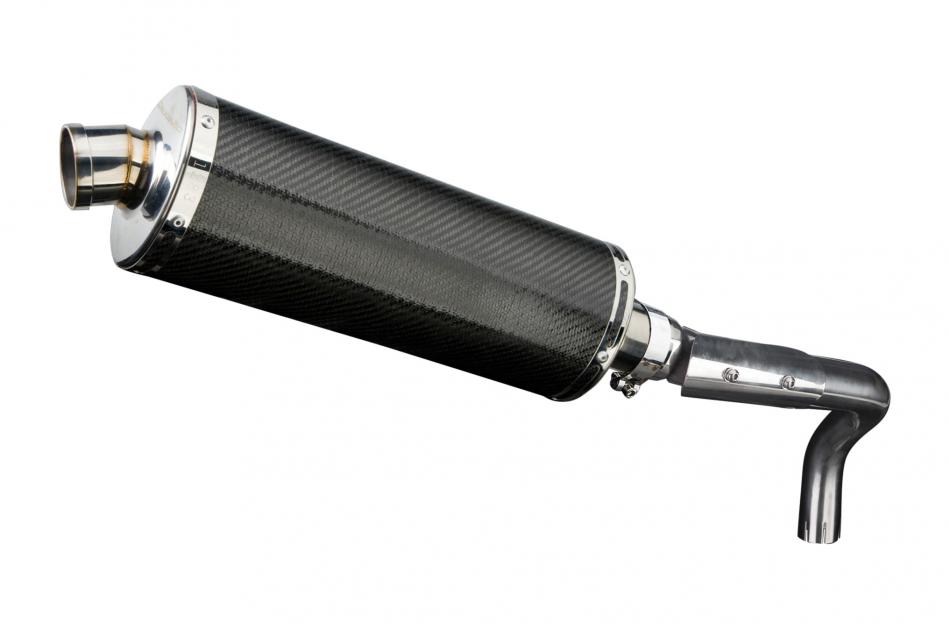 HONDA CB600F HORNET 1998-2002 350mm CARBON BSAU SILENCER EXHAUST KIT