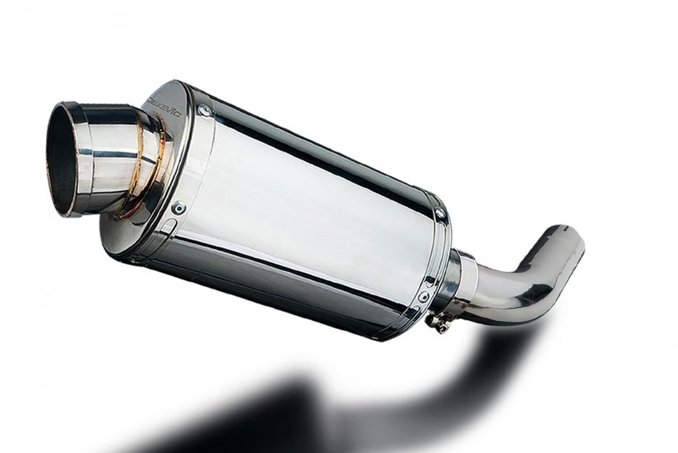 HONDA VFR800F 2014-2019 225mm OVAL STAINLESS SILENCER EXHAUST KIT