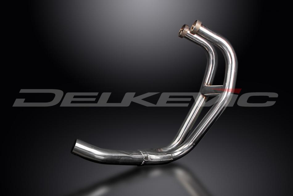 KAWASAKI GPZ500 87-09 STAINLESS 2-1 EXHAUST DOWNPIPES NON OEM