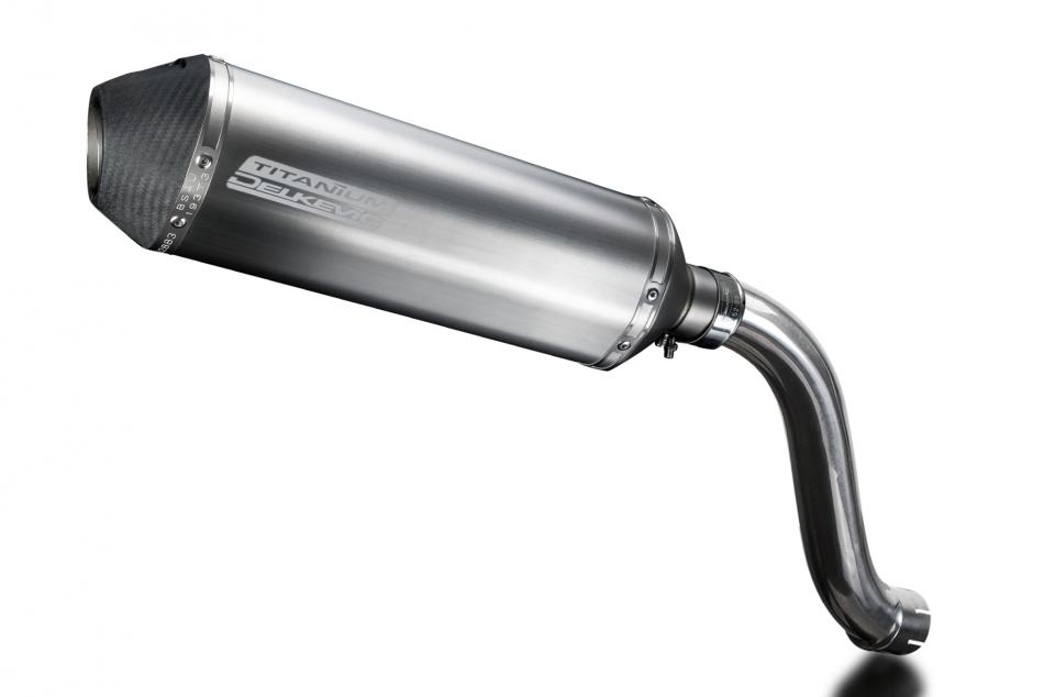 SUZUKI SV650 1998-2002 Hi-LEVEL 343mm X-OVAL TITANIUM BSAU SILENCER EXHAUST KIT