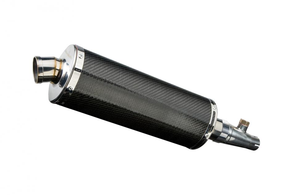HONDA FJS600 FJS400 SILVERWING 2002-14 350mm CARBON BSAU SILENCER EXHAUST KIT