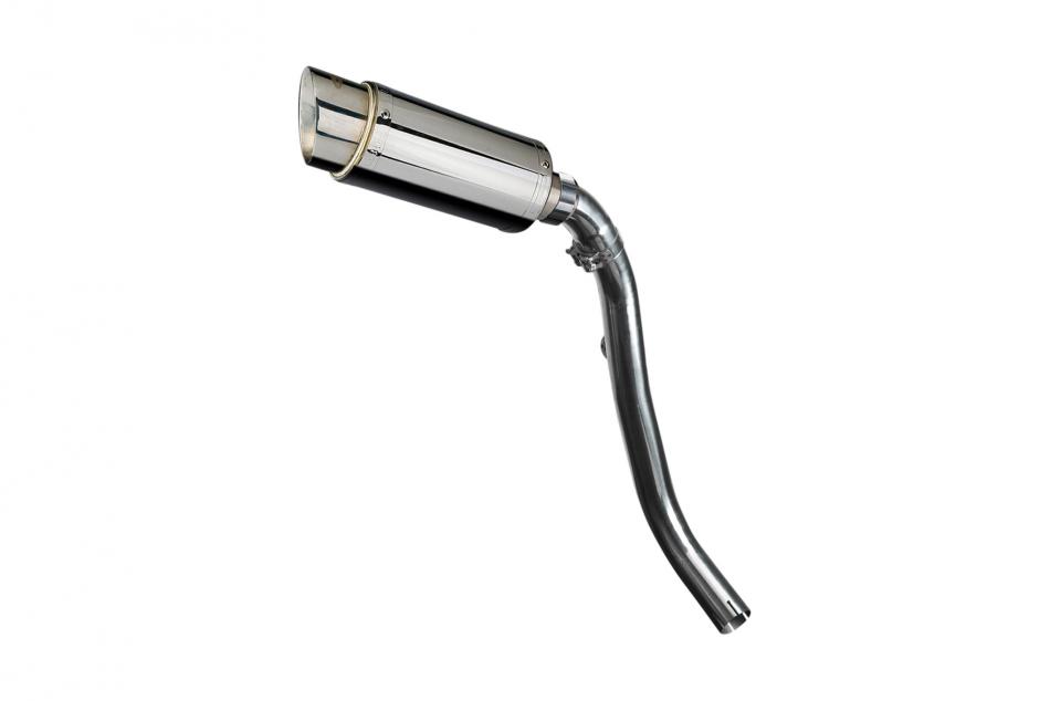 HONDA CBR1000RR FIREBLADE 04-05 200mm ROUND STAINLESS SILENCER EXHAUST KIT