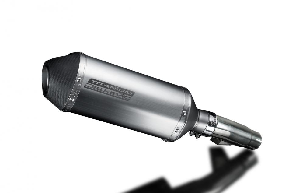 Honda NC700X ABS 2011-2015 260mm X-Oval Titanium Exhaust Silencer Can Kit