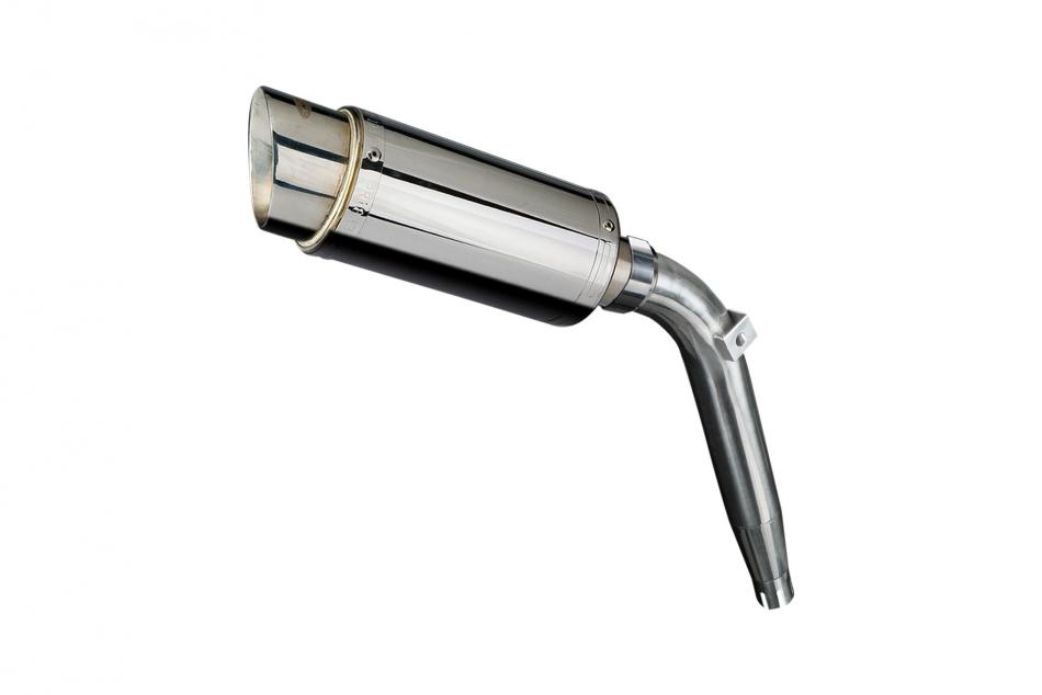 HONDA XL125V VARADERO 2001-2014 200mm ROUND STAINLESS SILENCER EXHAUST KIT