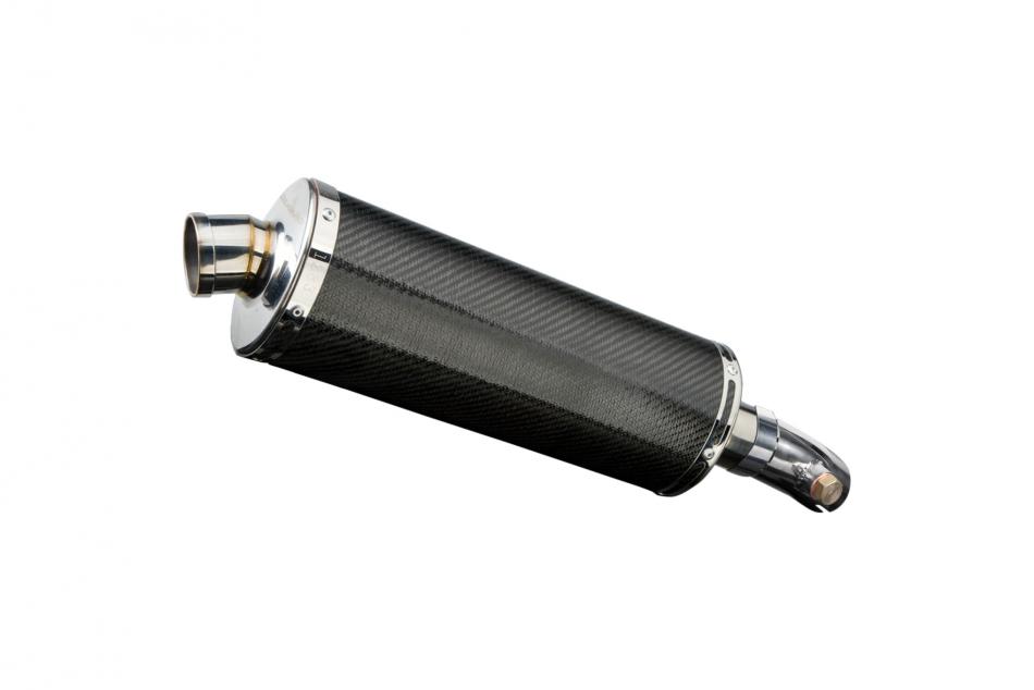 KAWASAKI ER6N ER6F 2006-2011 350mm CARBON BSAU SILENCER EXHAUST KIT