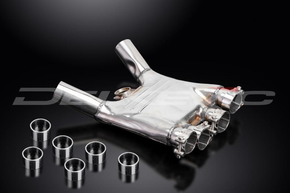 YAMAHA FJ1100/1200 84-96 STAINLESS STEEL EXHAUST COLLECTOR BOX OEM COMPATIBLE