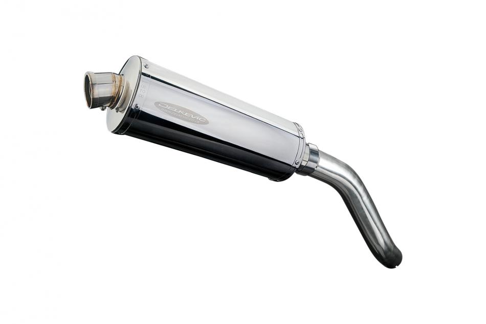 KAWASAKI Z800E 2013-2016 350mm OVAL STAINLESS BSAU SILENCER EXHAUST KIT