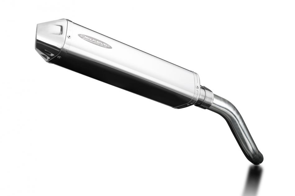 Kawasaki Z800E 2013-2016 420mm Tri-Oval Stainless Exhaust Silencer Can Kit