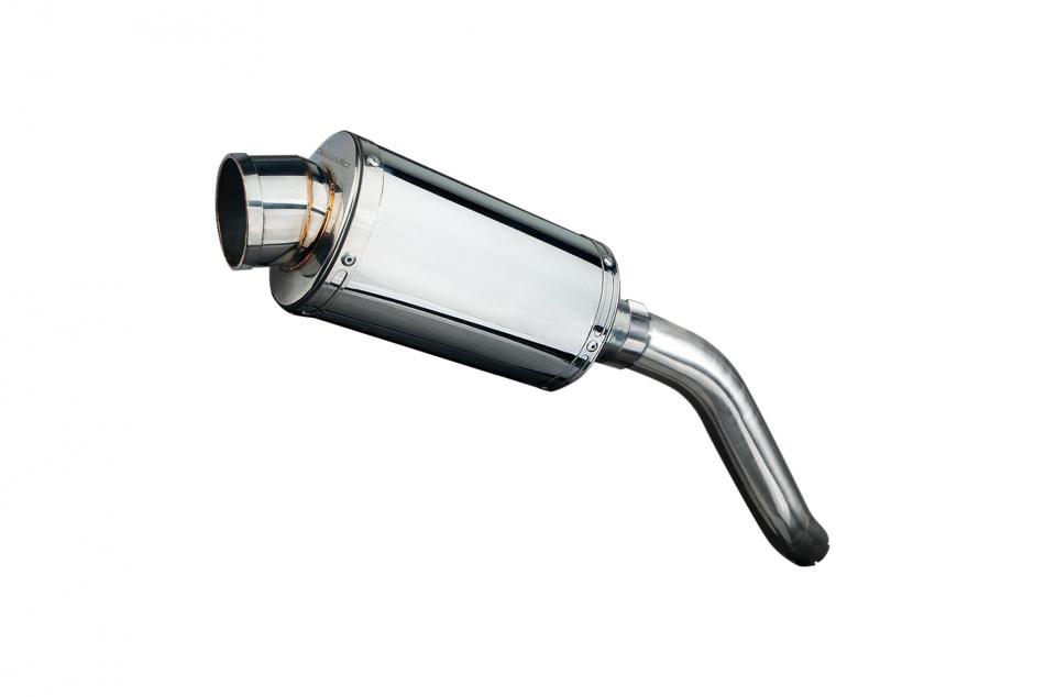 KAWASAKI Z800E 2013-2016 225mm OVAL STAINLESS SILENCER EXHAUST KIT