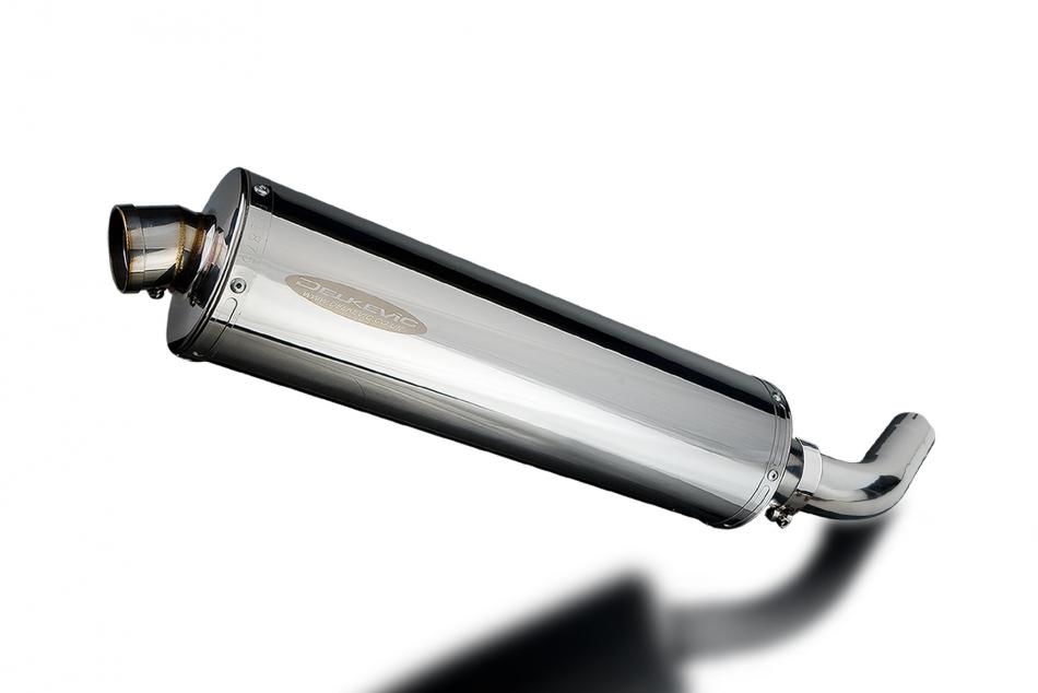 HONDA VFR800X CROSSRUNNER 11-19 450mm OVAL STAINLESS BSAU SILENCER EXHAUST KIT