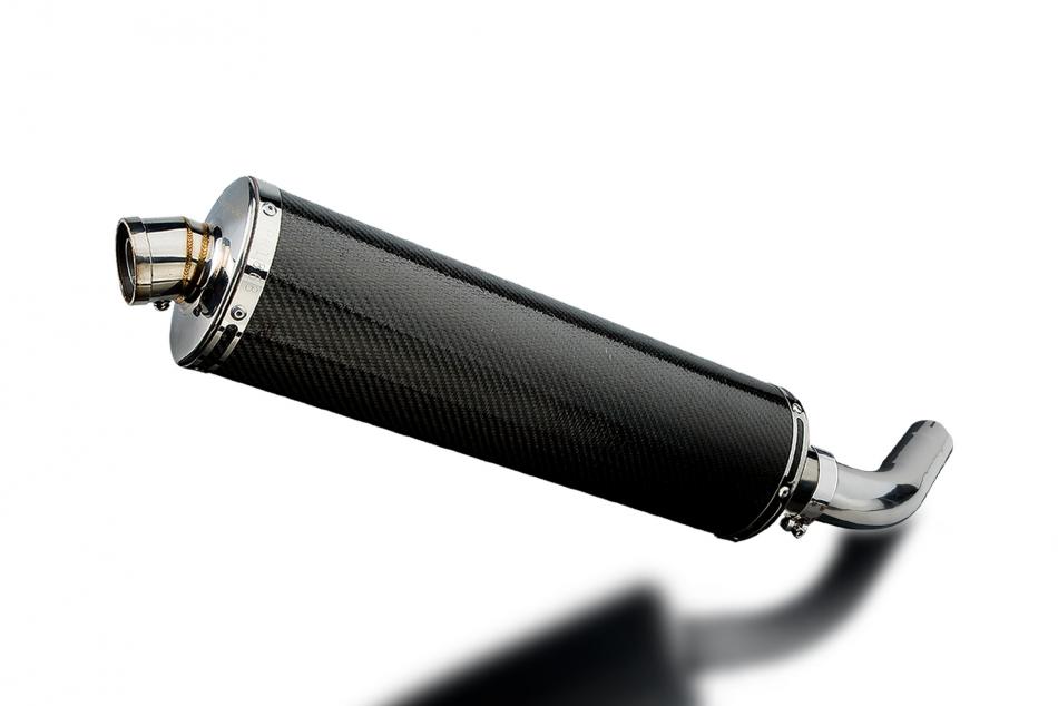 HONDA VFR800X CROSSRUNNER 11-19 450mm OVAL CARBON BSAU SILENCER EXHAUST KIT