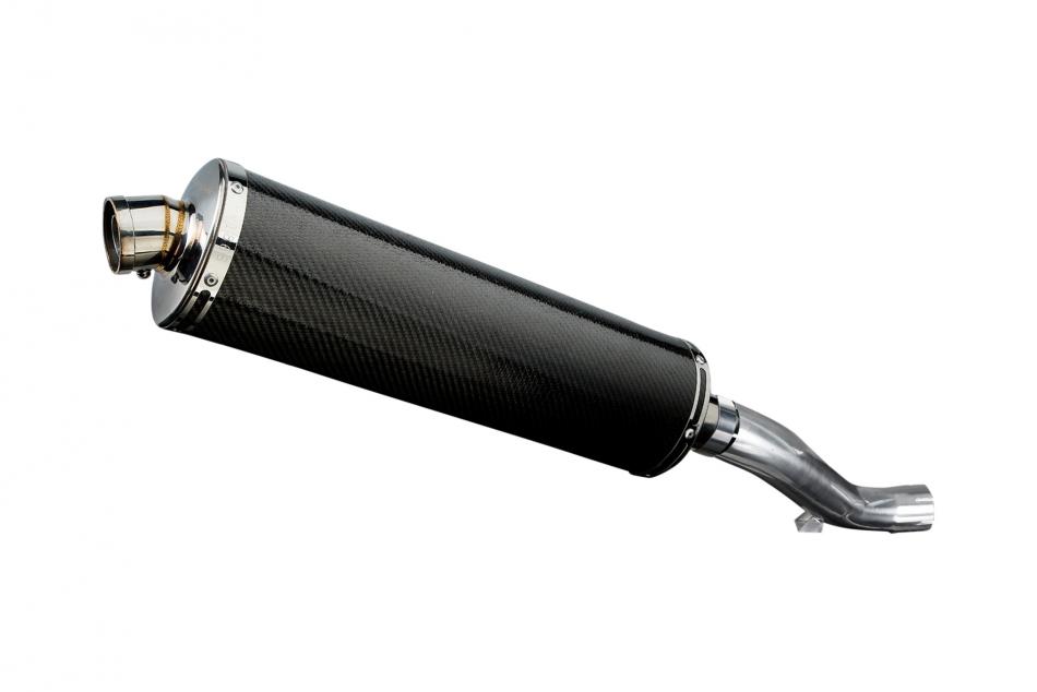 HONDA VFR1200X CROSSTOURER 12-19 450mm OVAL CARBON BSAU SILENCER EXHAUST KIT