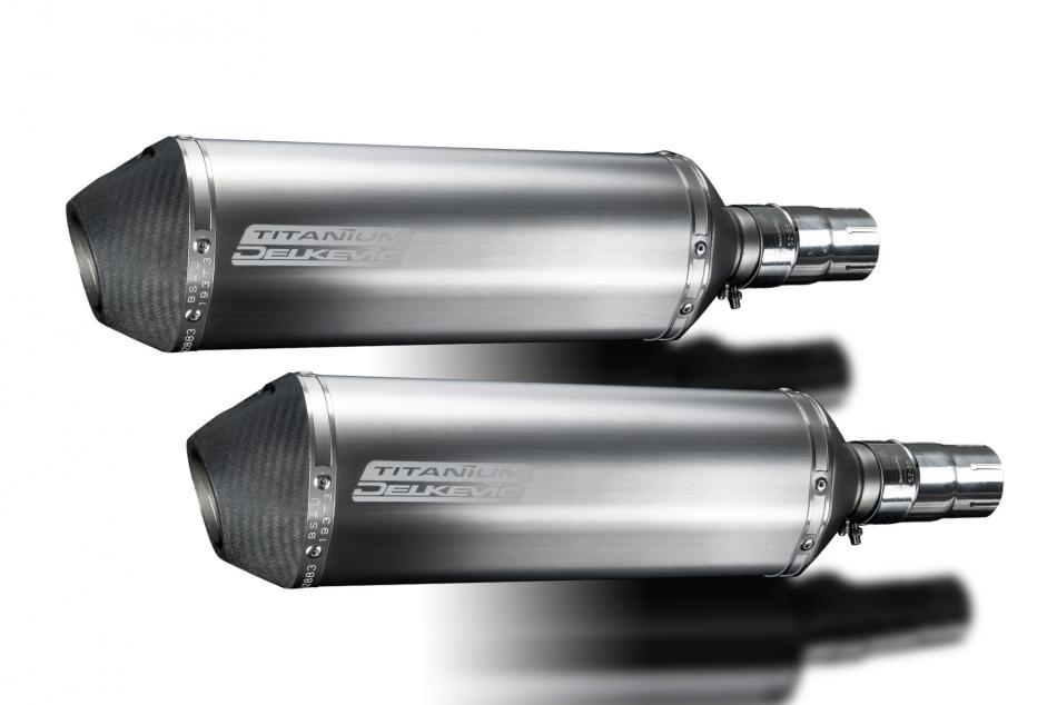 EN500 B/C 1994-2009 / 2* XOVAL 343mm (13.5 inch) TITANIUM SILENCERS