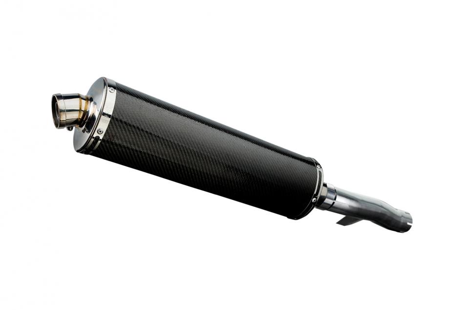 HONDA CB1100A 2013-2017 450mm OVAL CARBON BSAU SILENCER EXHAUST KIT