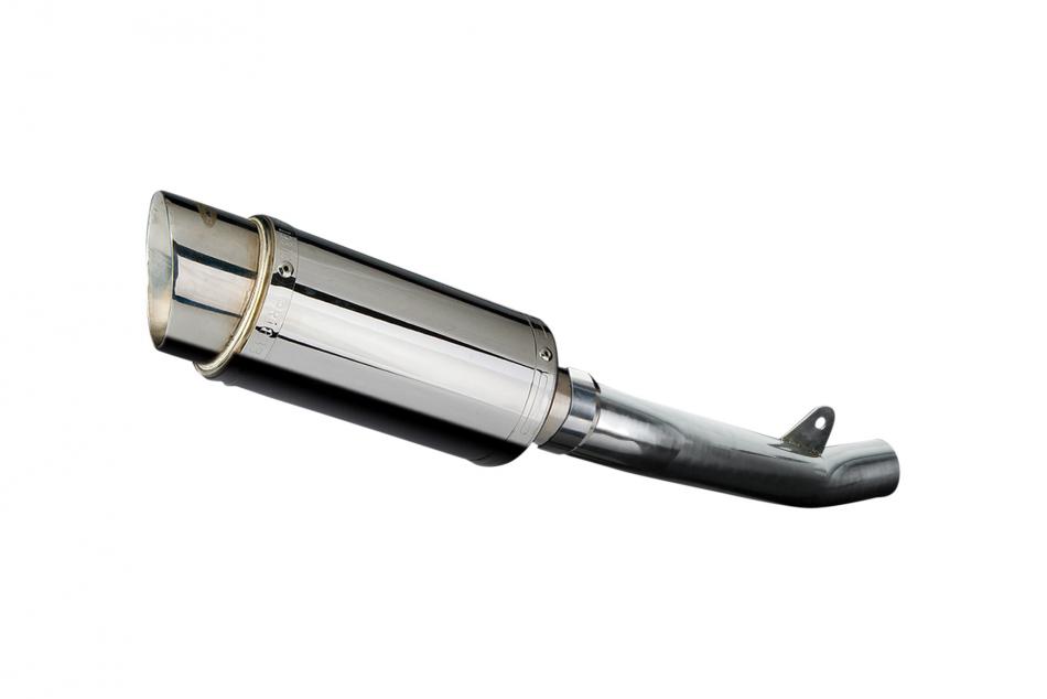 KAWASAKI ZX-6R NINJA 636 09-17 200mm ROUND STAINLESS SILENCER EXHAUST KIT